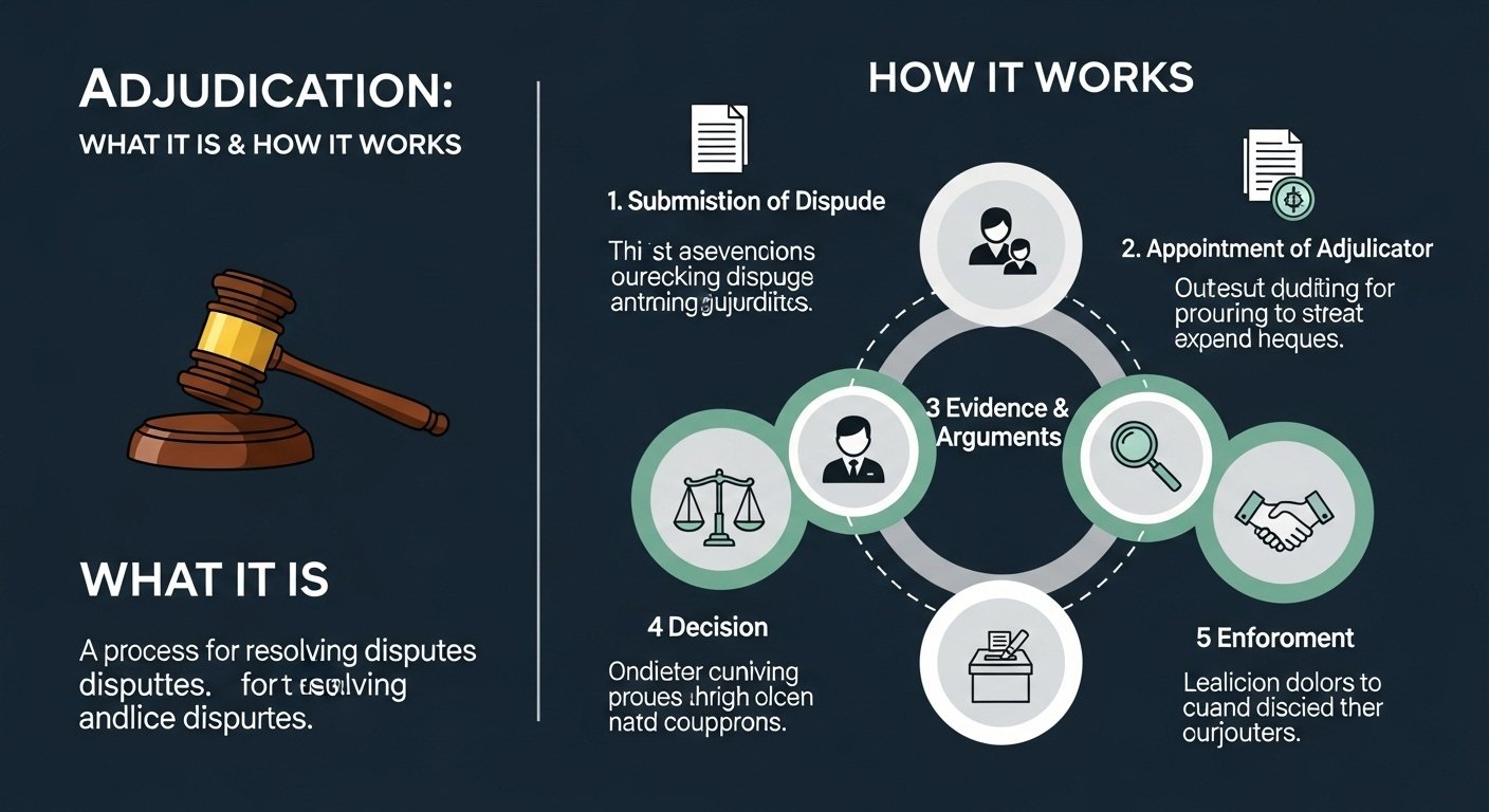 Adjudication: What It Is & How It Works