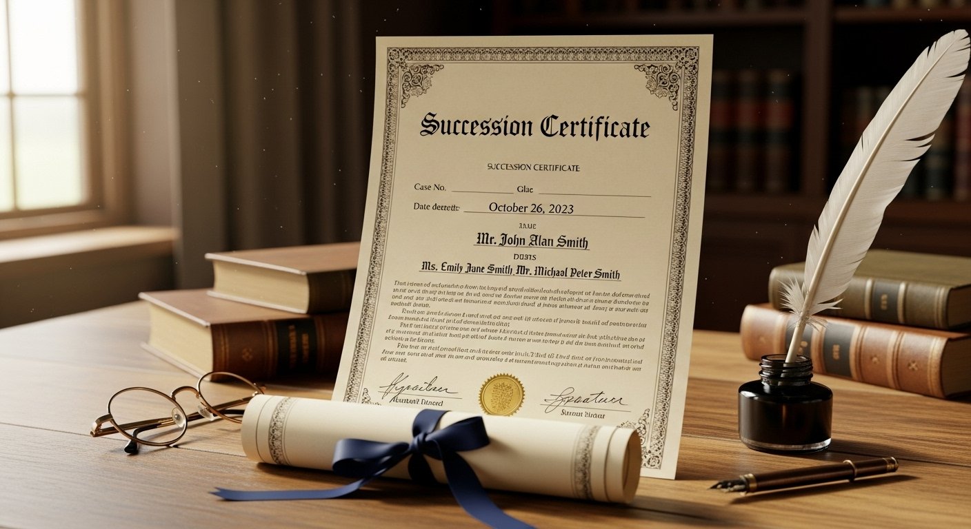 Succession Certificate in India: A Complete Guide