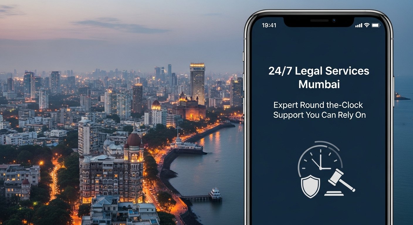 24/7 Legal Services Mumbai: Expert Round-the-Clock Support You Can Rely On