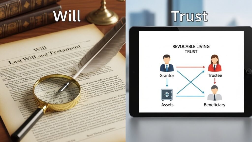 What Is the Difference Between a Will and a Trust?