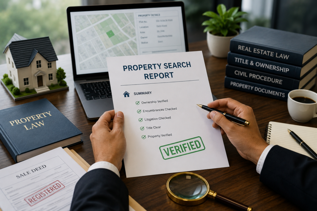 property search report