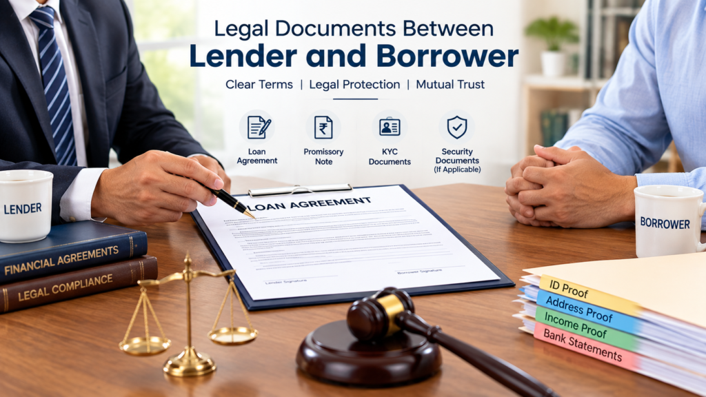 Legal Documents Between Lender and Borrower | Complete List